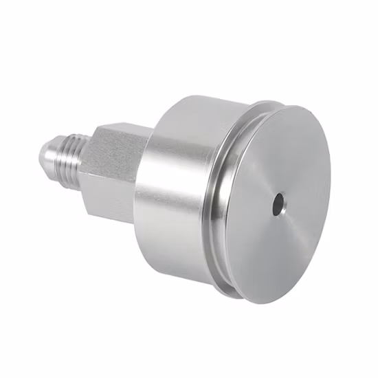 Usine de Shenzhen OEM CNC usinage de pièces en acier inoxydable SUS303 écrou à vis en métal CNC tournant des composants de capteur industriel