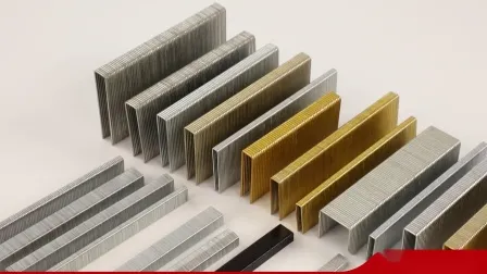 Agrafe en fil industriel (série 10F ou 53) pour meubles et tissus d'ameublement