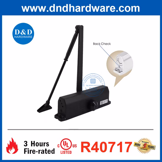 Acier inoxydable 304 CE résistant au feu construction noire mate quincaillerie de porte commerciale interne serrure à charnière accessoires de porte quincaillerie de construction quincaillerie de porte